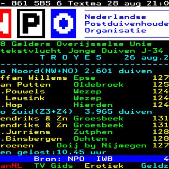 Teletekst voor Steffan Willems
